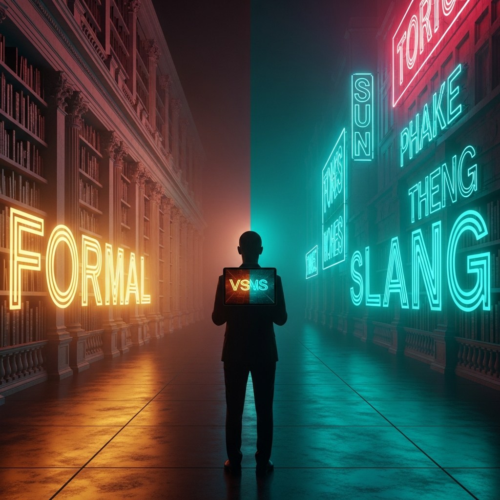 از تالار کنفرانس تا پیاده‌روهای لندن: انگلیسیِ آکادمیک در مقابل خیابانی؛ کی، کجا و چطور صحبت کنیم؟ (راهنمای ۲۰۲۶)